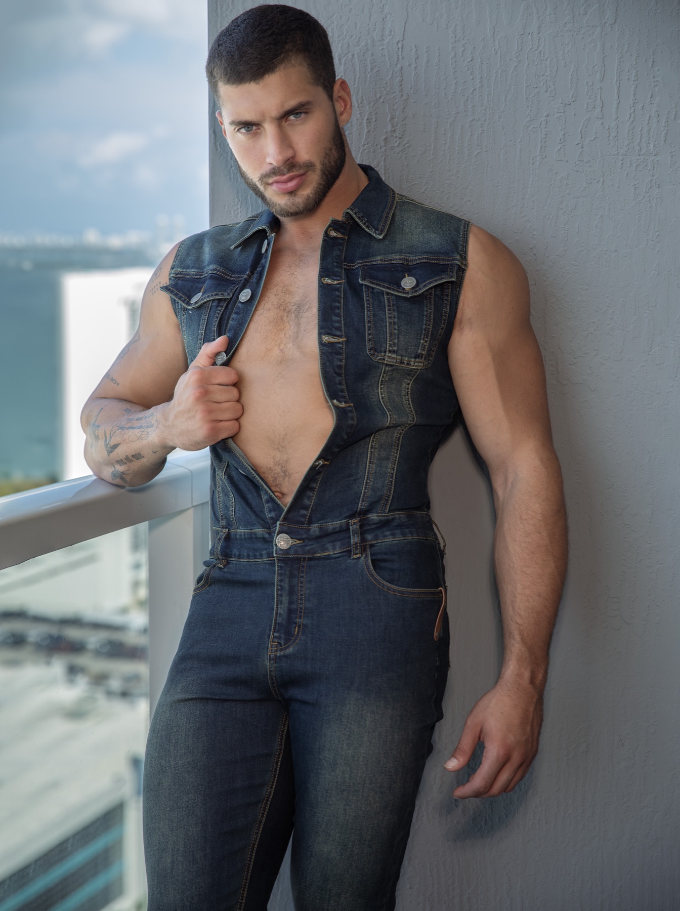 ES Collection Miami 2026 denim overall